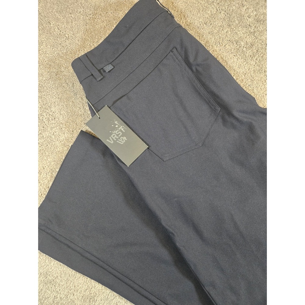 VRST Limitless Pants 5 Pocket Athletic Stretch Performance Dark Navy Golf 34x34